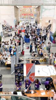 Yesterday, at UniMail in Geneva, we had the chance to take part in « Elargis tes Horizons », which is dedicated to offering experiences in mathematics, computer science, natural sciences and technology (MINT) to young girls. 

The EPFL Space Center offered a tour of the @iss, the International Space Station, using a virtual reality headset. Using a computer, the girls explored the satellite’s facilities and learned more about space.

We were well accompanied! There were some really interesting stands and workshops on offer from a host of institutions, associations and companies, including: @cern, @epfl_sps, @sciences_unige, @heigvd, @cjb_geneve, @cfptechnique, @skyguideofficial, @zerowastegeneve, @education_nationale_france, @addictlab, @hepiageneve,  @cui_unige, @rightstech.women... and many more.

The sciences will be in good hands in the years to come: the new generation of women has shown itself to be enthusiastic, brilliant, a team player and eager to learn. 🚀

#EPFLspacecenter #élargisteshorizons #mintscience #womeninscience #iss #womeninspace #womeninspacescience #scienceoutreach #girlsandscience #womenintech #stem 
@epfl_espace @john_wm_maxwell @smartine06