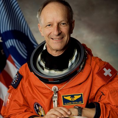 claude Prof. Claude Nicollier, member of Space Innovation since 2007 and former astronaut, having completed four missions and a space walk